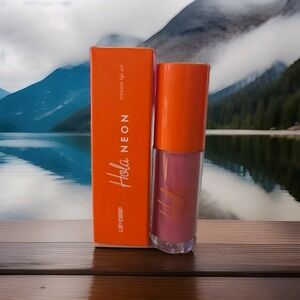 2 X HOLA NEON Lip Drip Tinted Lip Oil in Gloss Me 3.5 G Brand New In Box